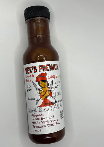 Vee’s Premium “Sweet & Spicy BBQ Sauce”