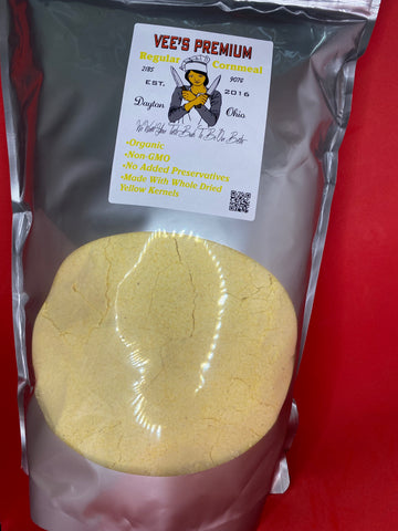 Vee’s Premium “Regular Cornmeal”